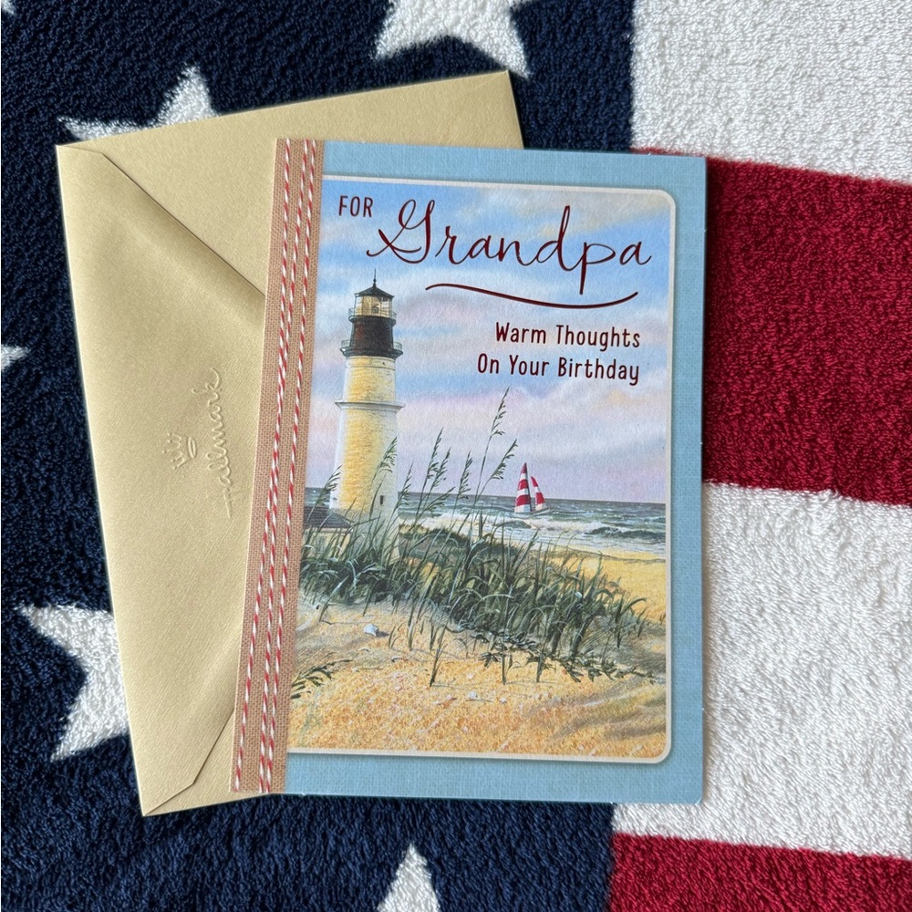Hallmark Heartline Card with Beige Envelope